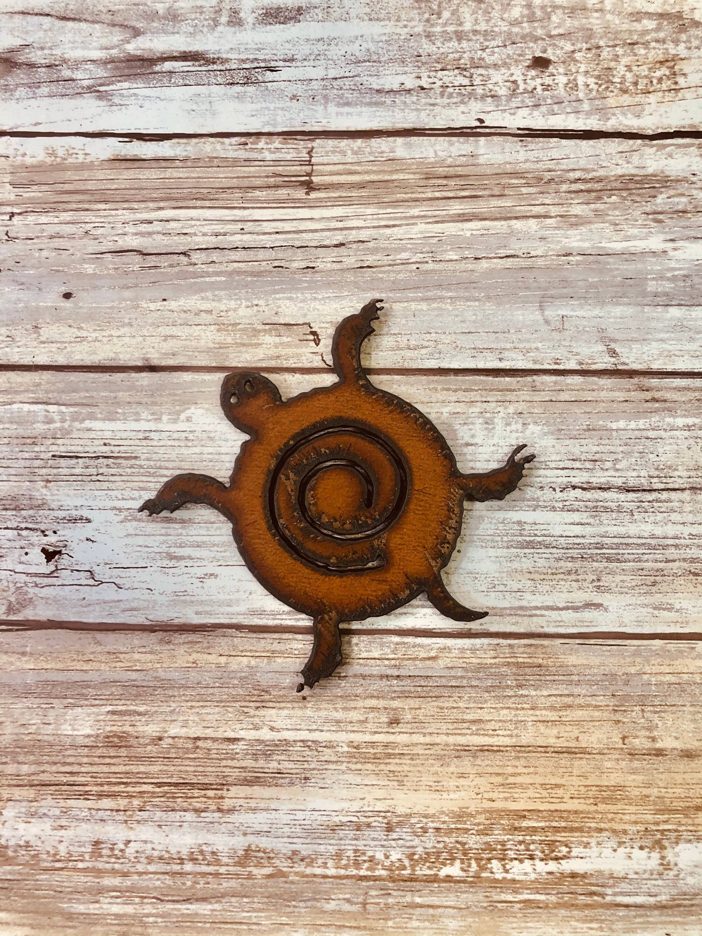 "Spirit Animal" Turtle Southwestern Rustic Magnet