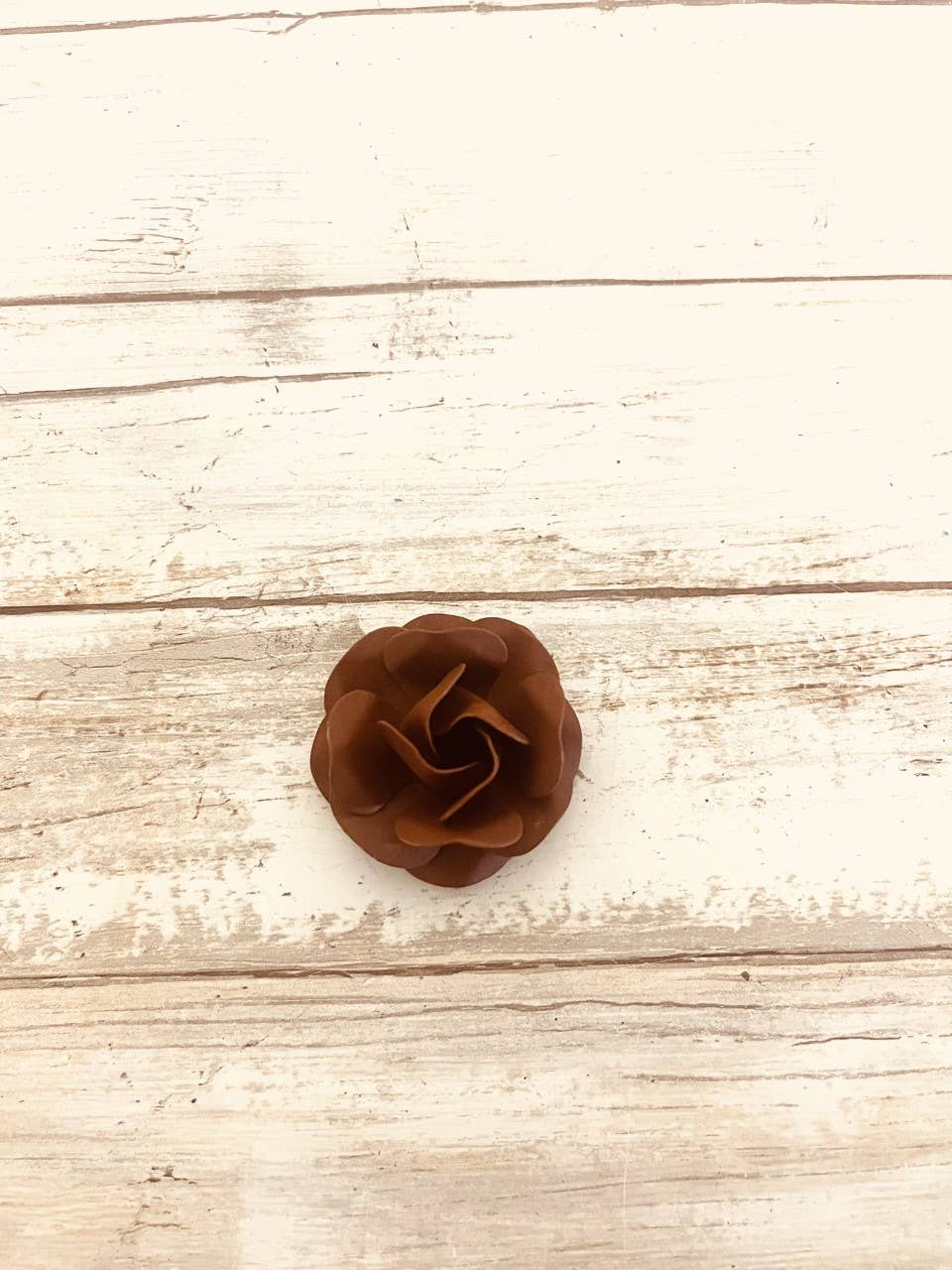 Rose Magnet 4 Inch Rustic Metal Garden Gift