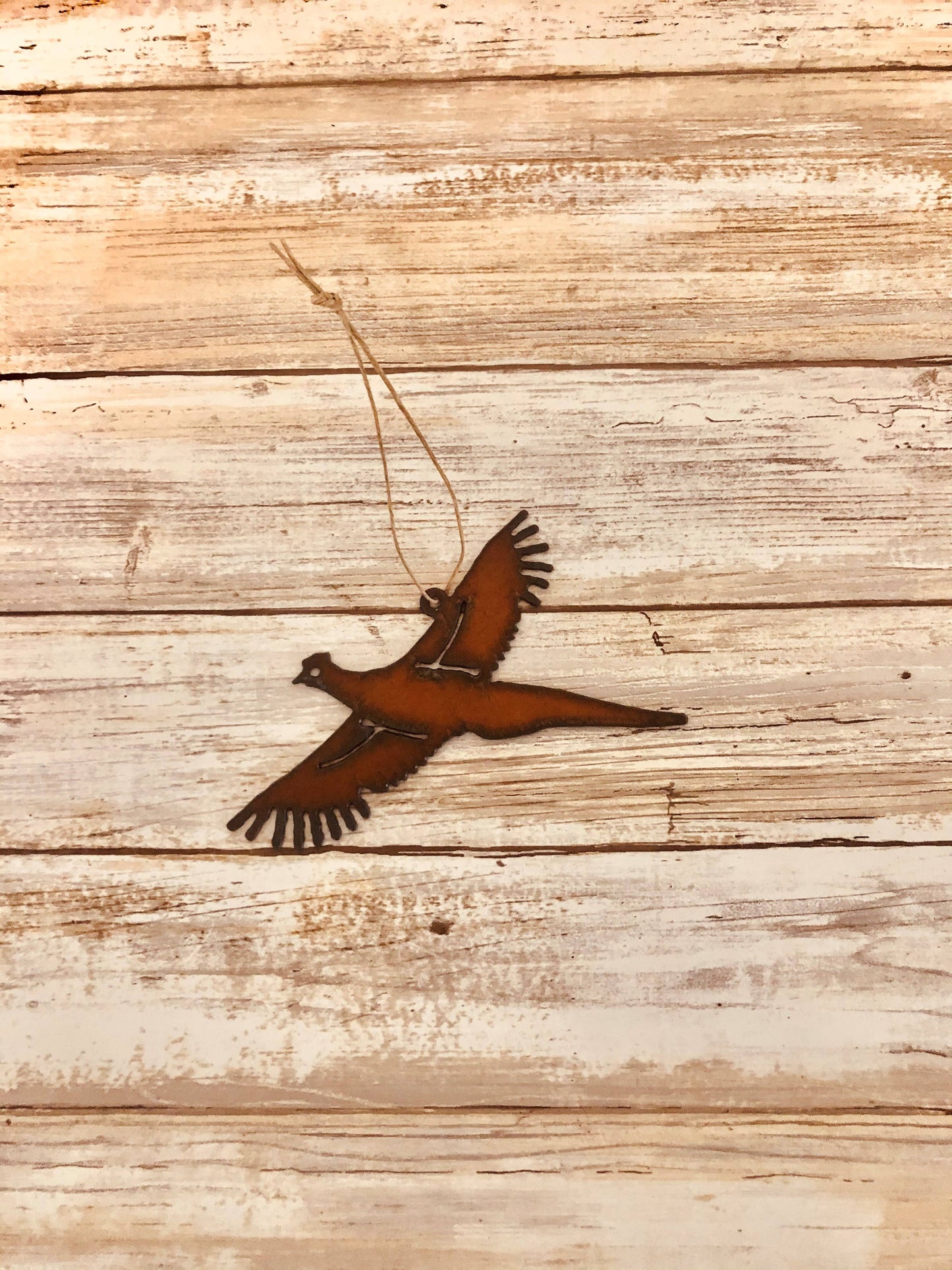 PHEASANT  Rustic Lodge  ORNAMENT