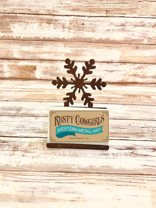 Snowflake Business Card Holder