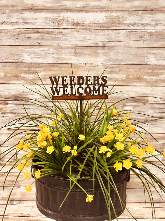 Weeders Welcome Garden Plant Stake