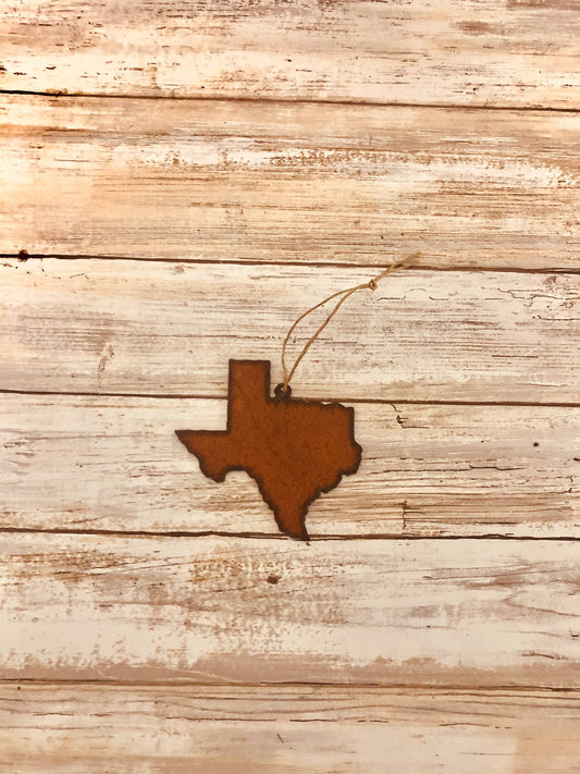 Texas State Shape Ornament