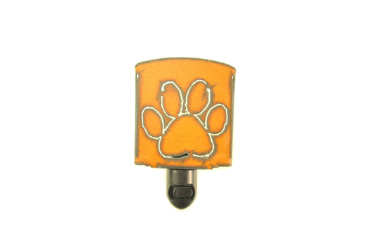 Paw Print Classic Lodge Pet Lover Nightlight