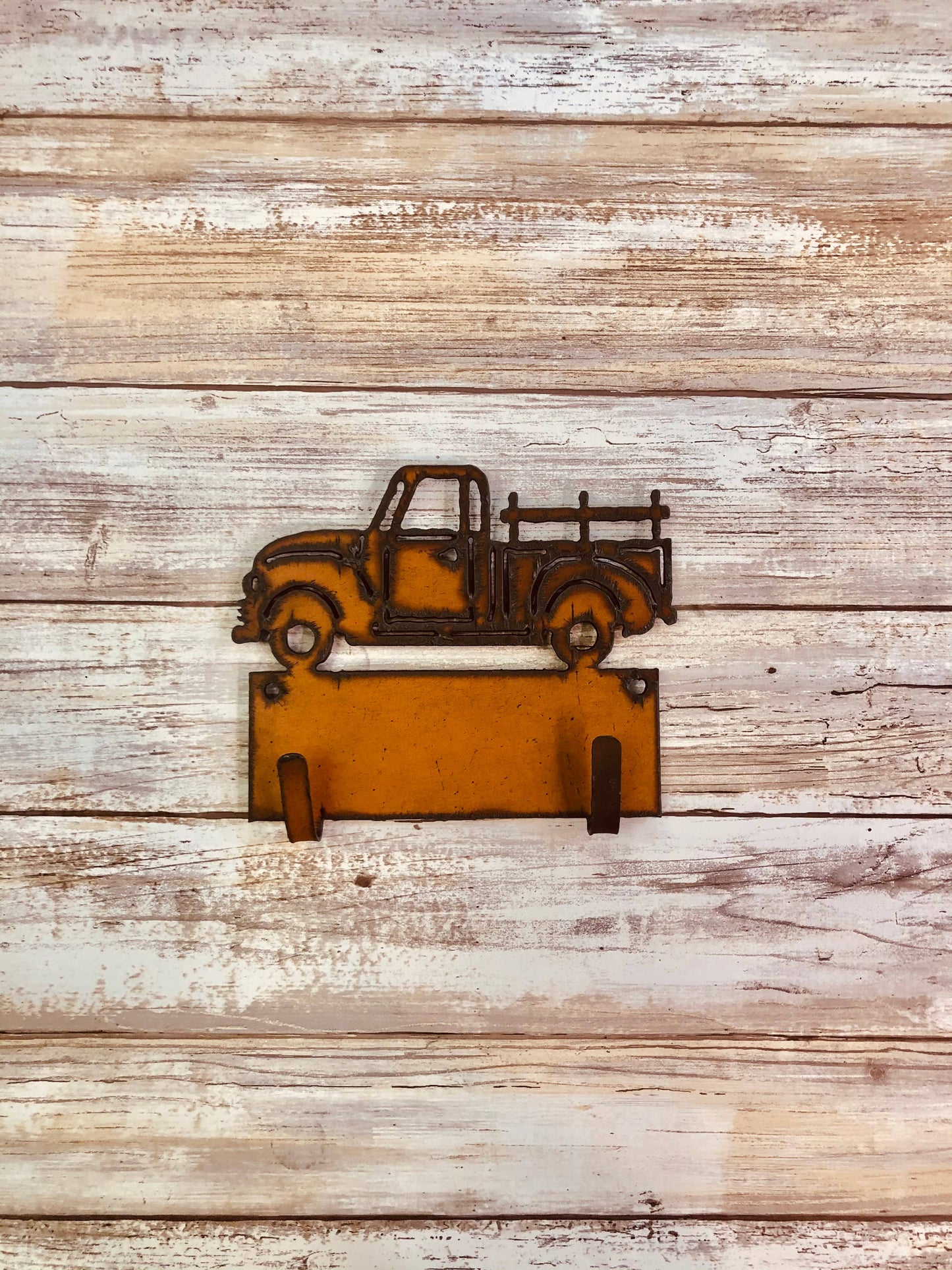 Vintage Truck Double Key Hook