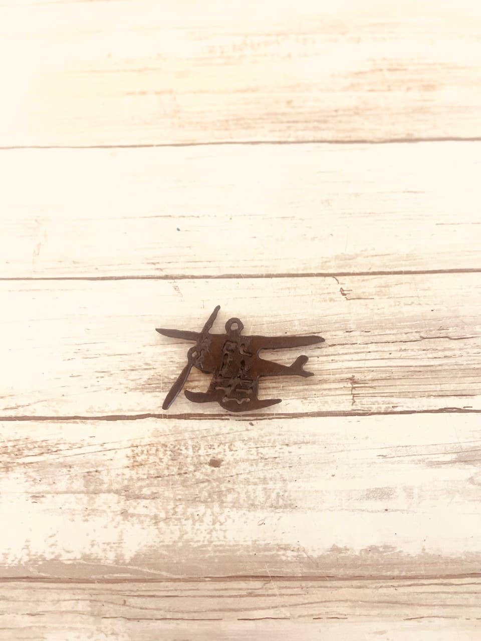 Float Plane Charm Pendant Rustic Alaska State Gift