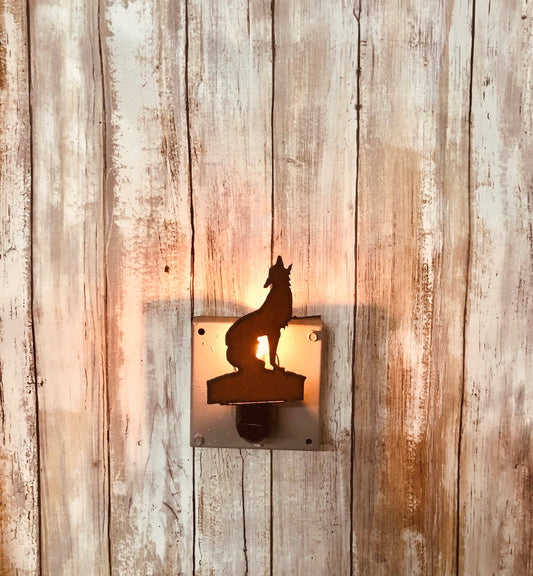 Coyote Image Southwestern Nightlight