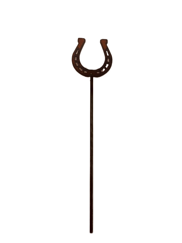 Horseshoe Western Garden Rodeo Plant Stake