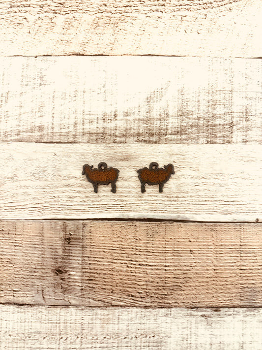 Sheep Earring Findings DIY