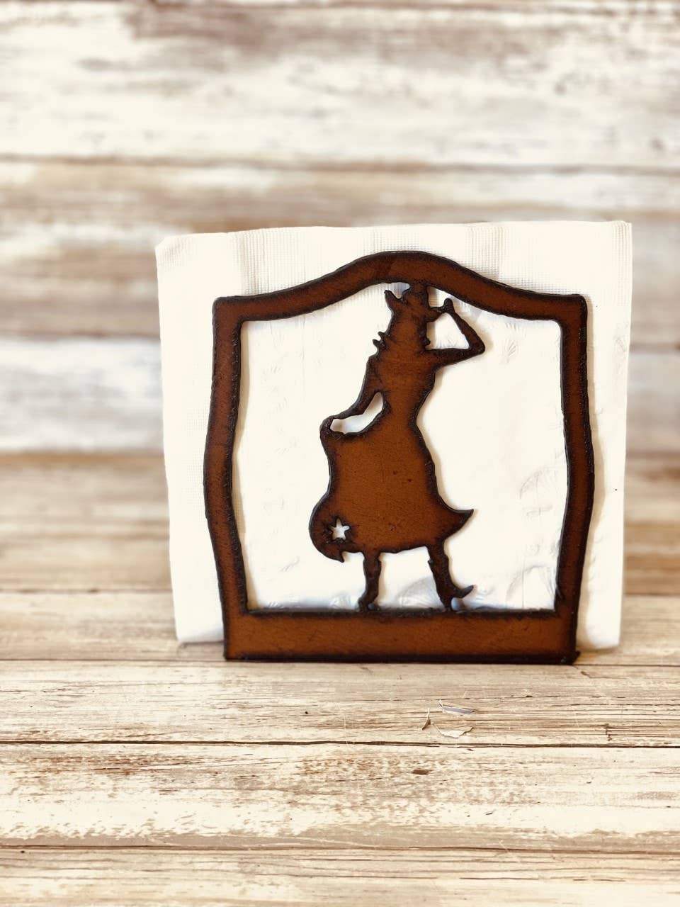 Cowgirl Skirt Western Napkin holder