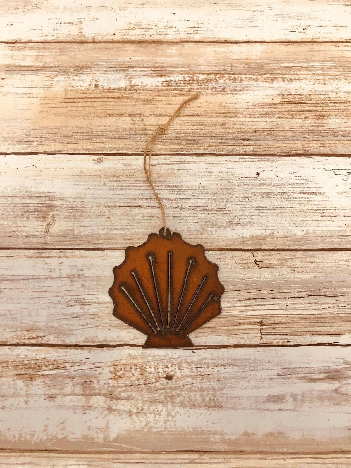 Seashell  Nautical Rustic Ornament