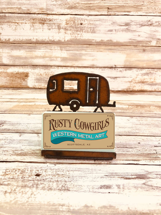 Camper Trailer Business Card Holder