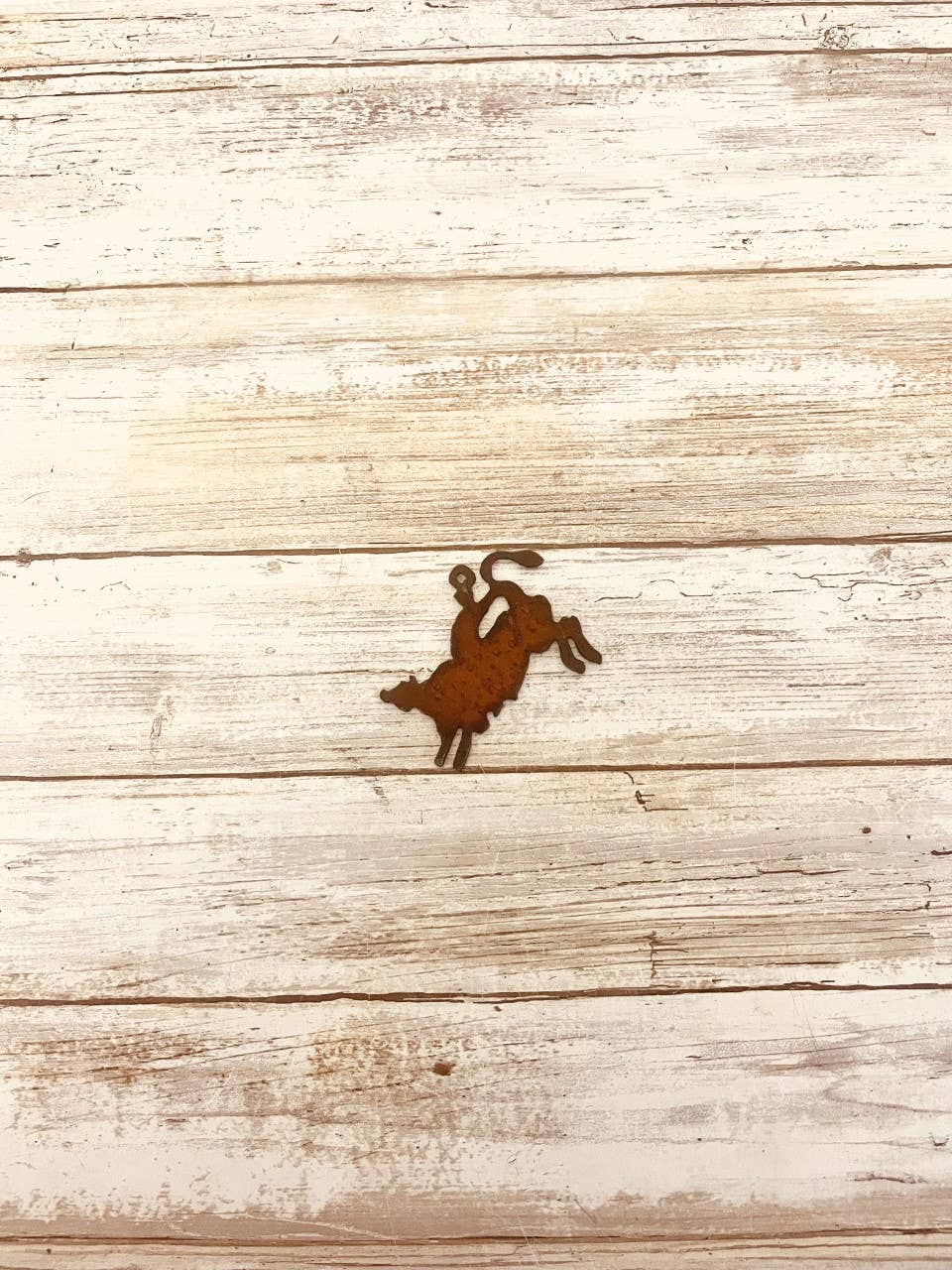 Bull Rider Charm Western Rodeo Pendant