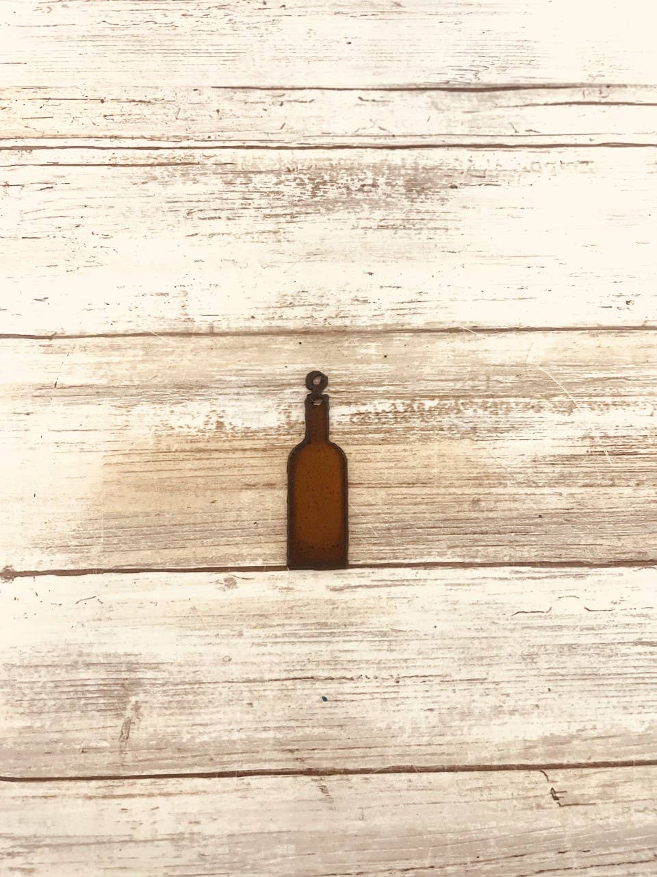 Wine bottle Charm Rustic Wine Gift Decor