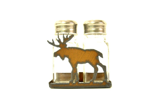 Moose Lodge Salt N Pepper Shaker holder