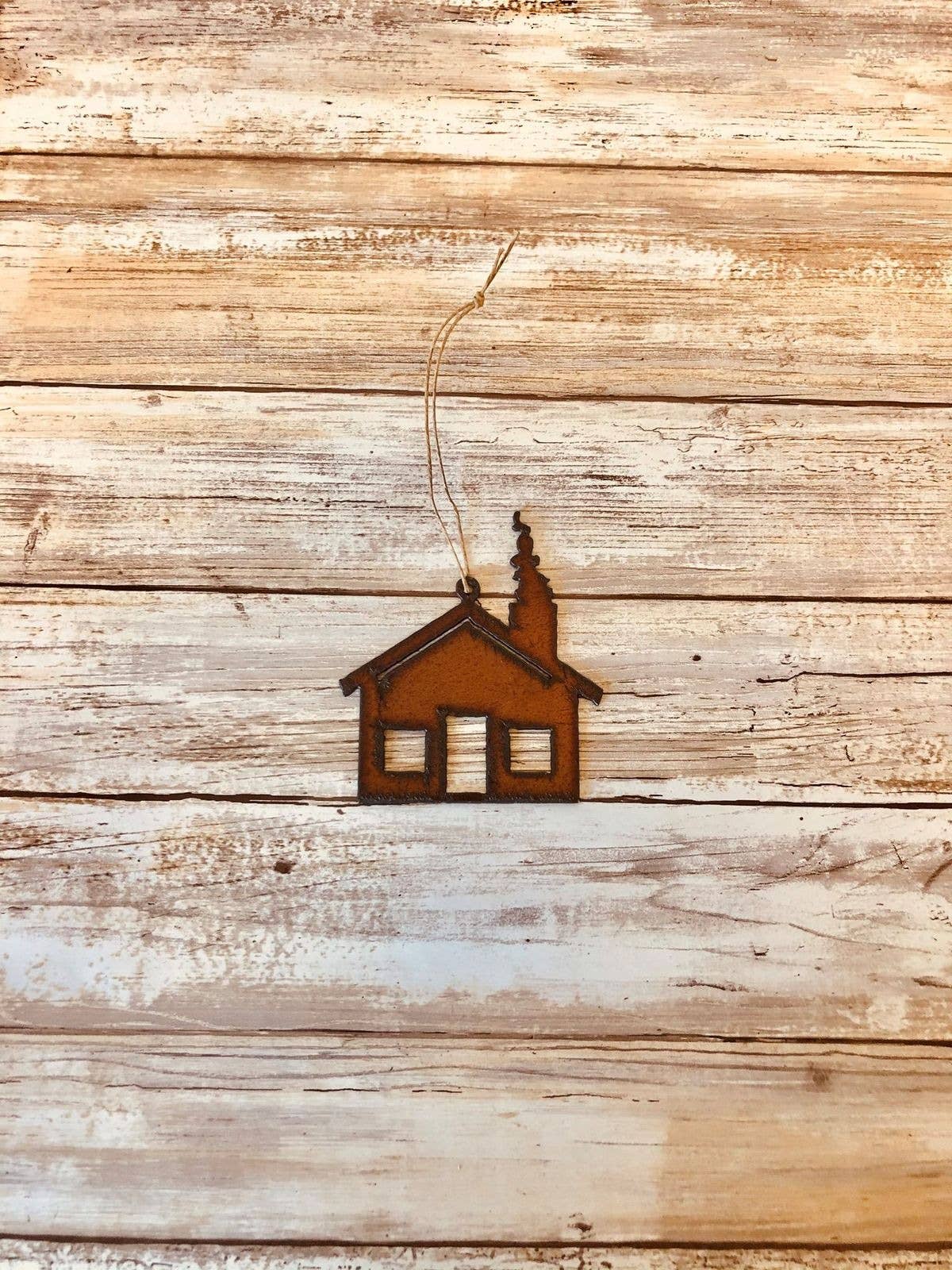 Cabin Rustic Lodge Ornament