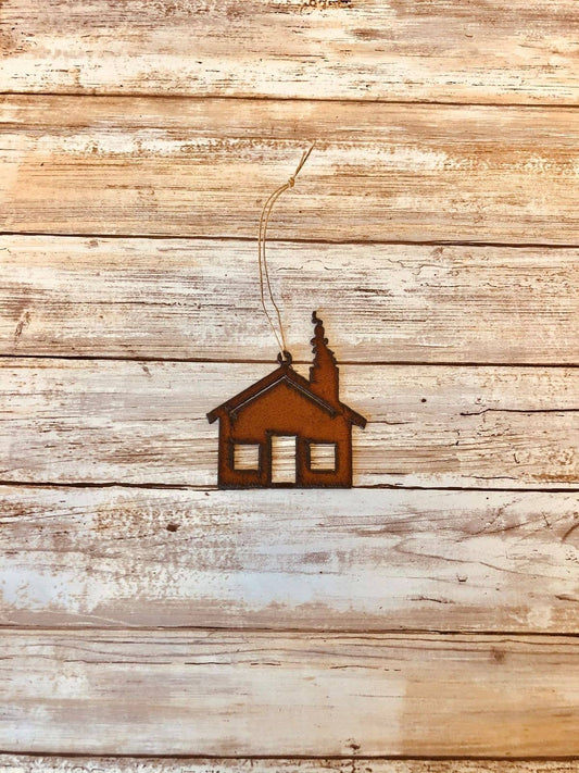 Cabin Rustic Lodge Ornament