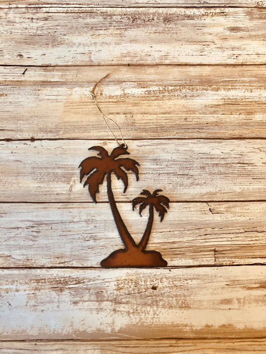 Double Palm Trees Ornament