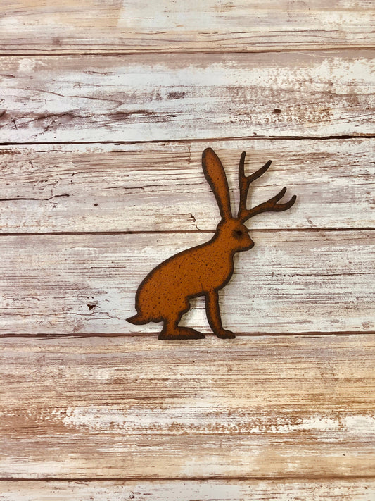 Jackalope Rustic Lodge Magnet