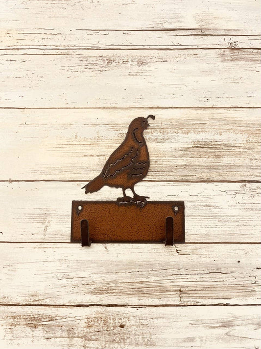 Quail Southwestern Double Key Hook