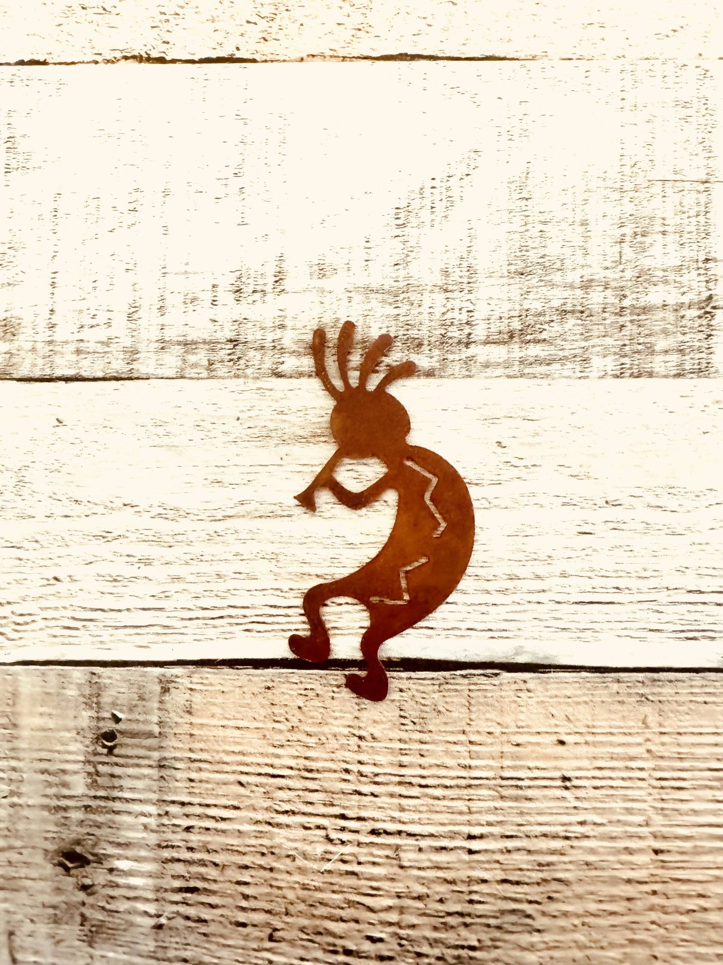 Spirit Kokopelli Rustic Metal 2.5 Inch Desert Magnet