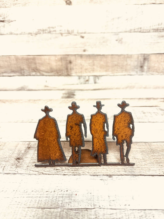 Tombstone Lawmen Rustic DOODAD Metal Tabletop Figurine