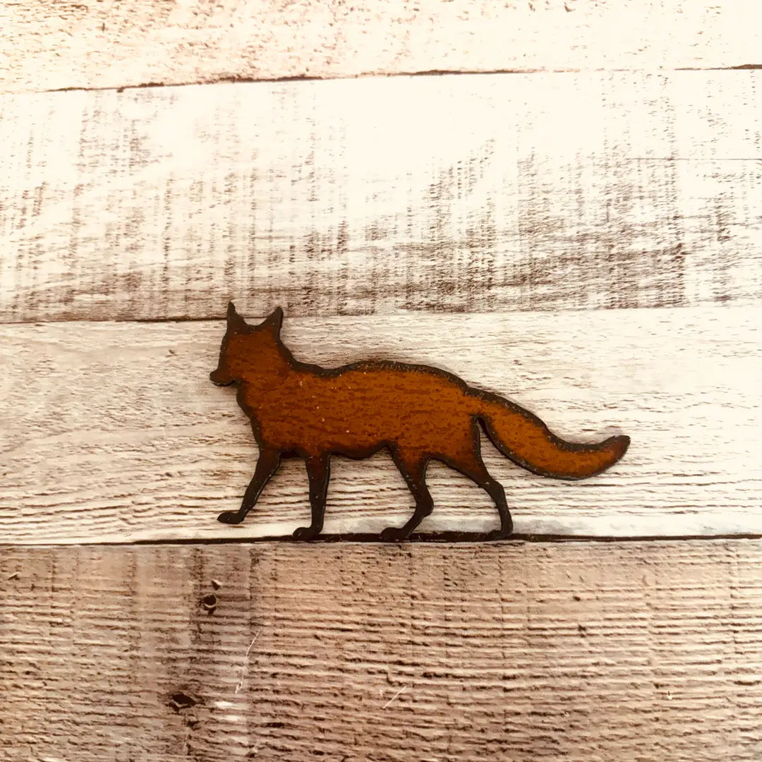Fox Kit Woodland Animal Lodge Magnet