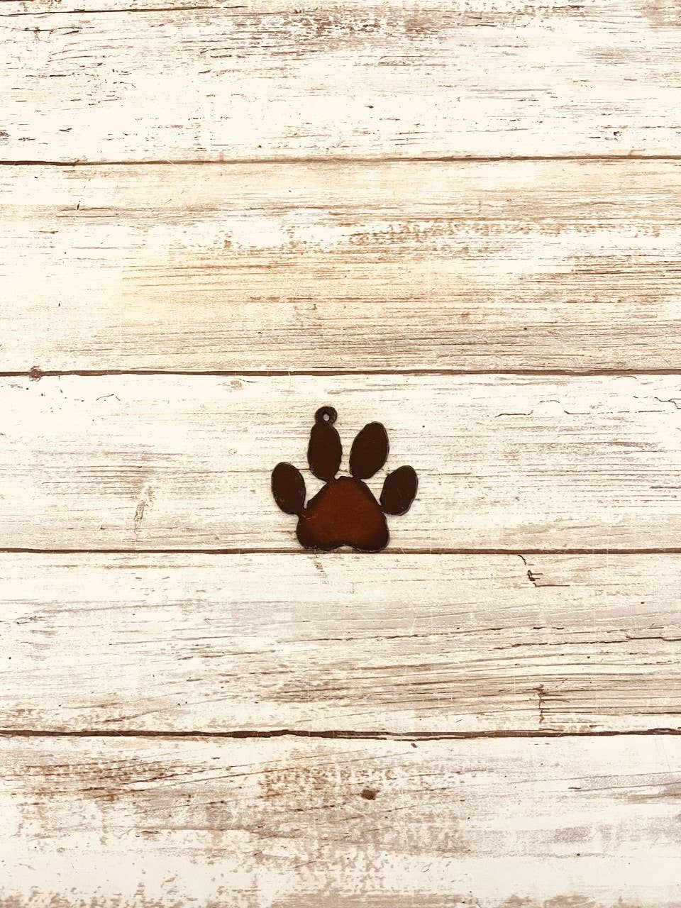 Paw Print Dog Charm