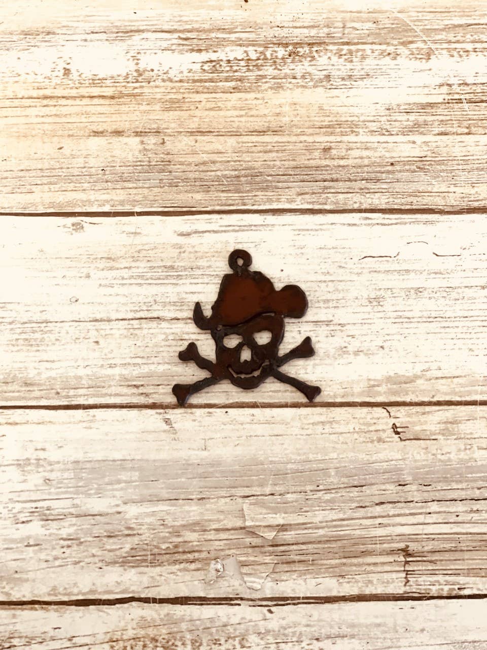 Cowboy Skull And Crossbones Western Rustic Pendant Charm