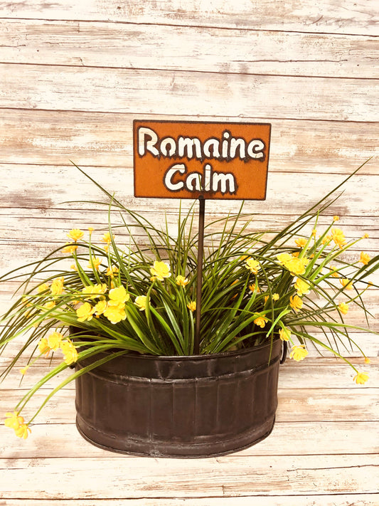 Romaine Calm Garden Plant Stake