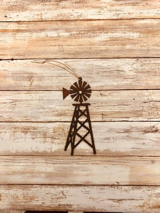 Windmill Rustic Farm Ornament