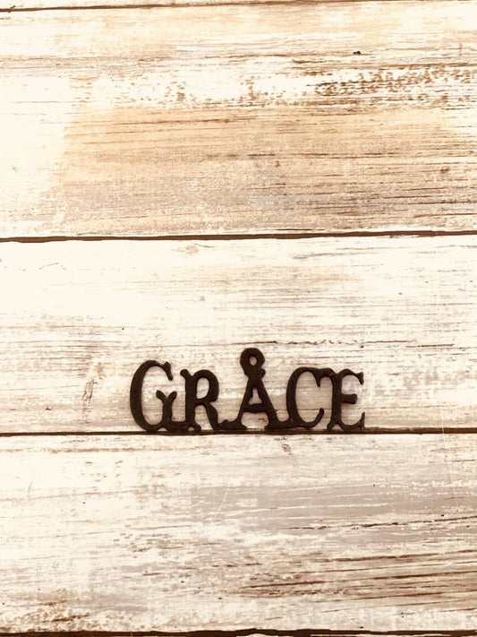 Grace Word Charm