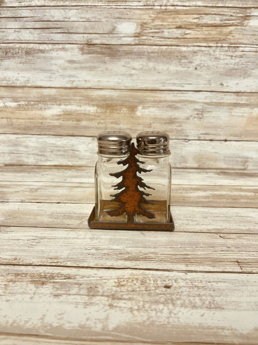 Emporium Pine Tree Salt N Pepper Lodge Holder