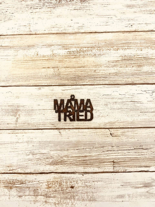 Mama Tried Charm Pendant