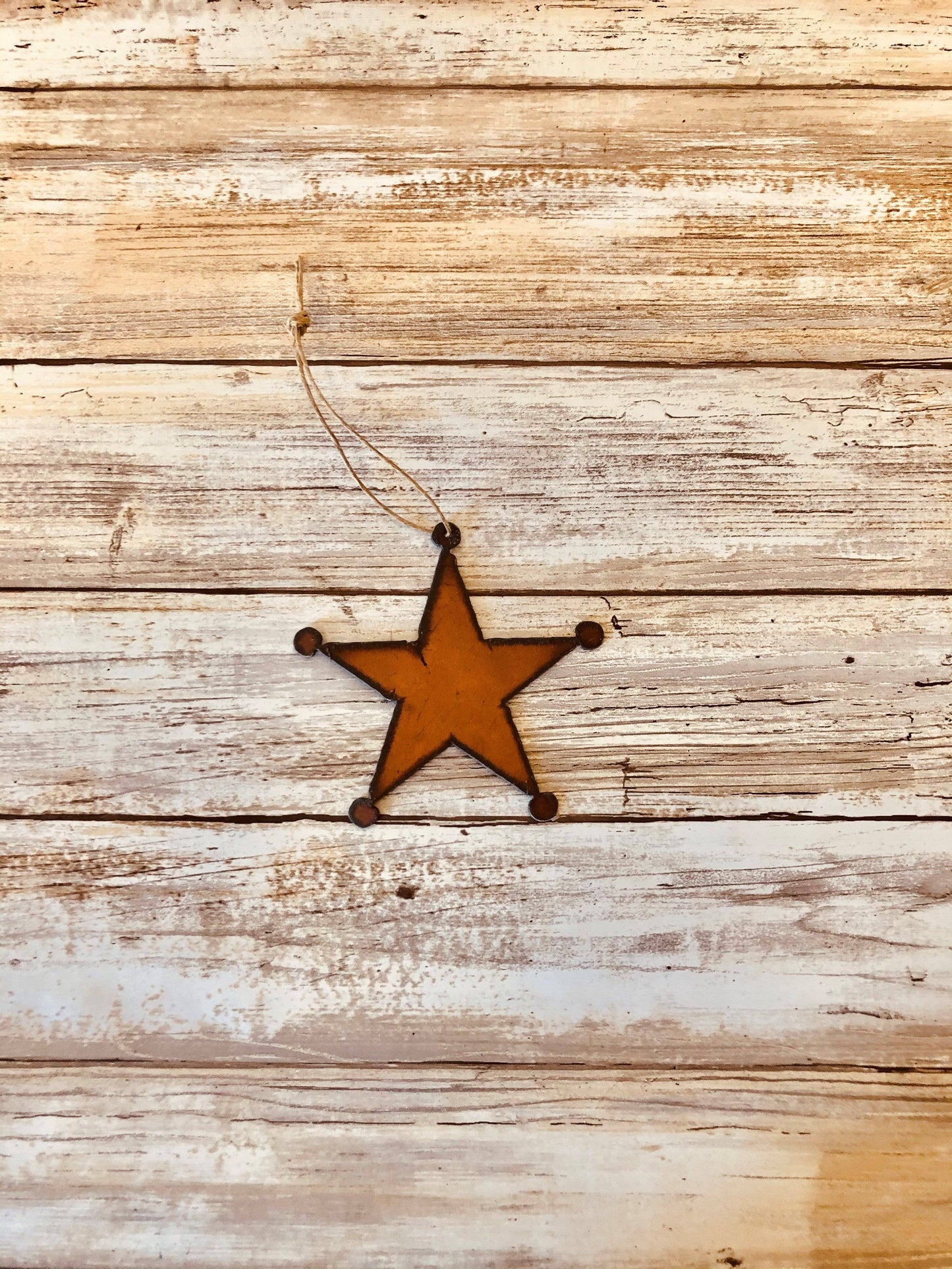 Sheriff Badge Ornament