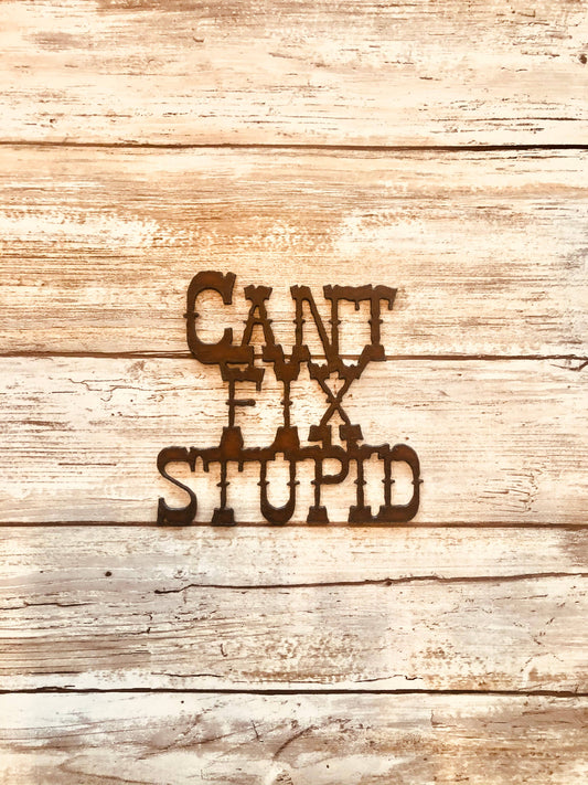 Can’t Fix Stupid Magnet