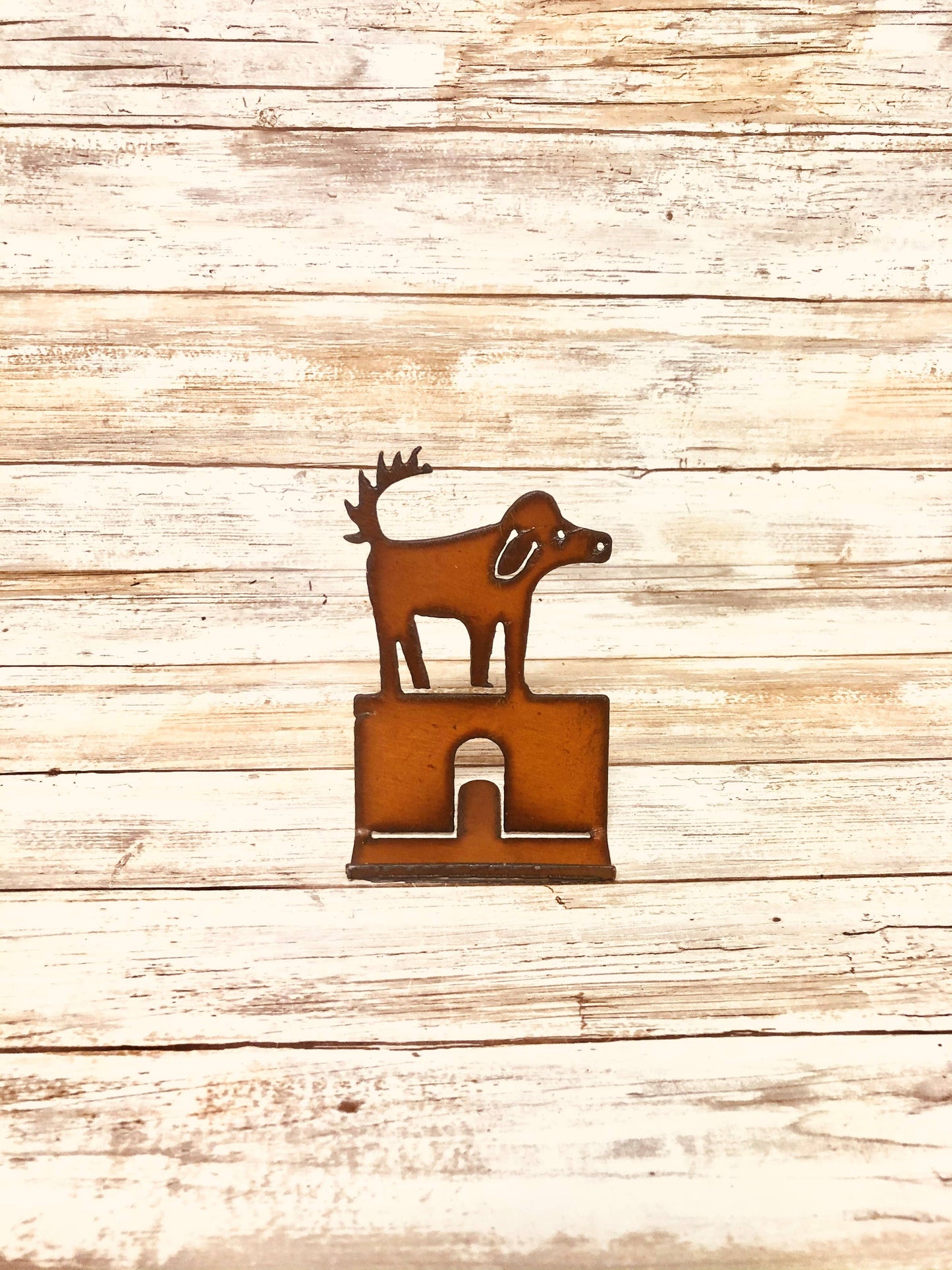 Scruffy dog Pet Business Card Holder