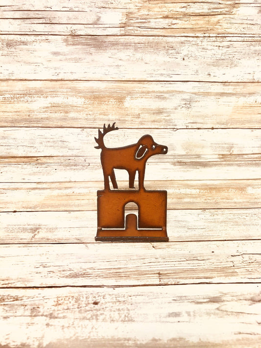 Scruffy dog Pet Business Card Holder