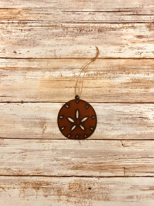 Sand Dollar Nautical Ornament