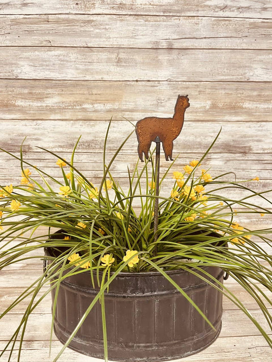 Alpaca Garden Farm Plant Stake