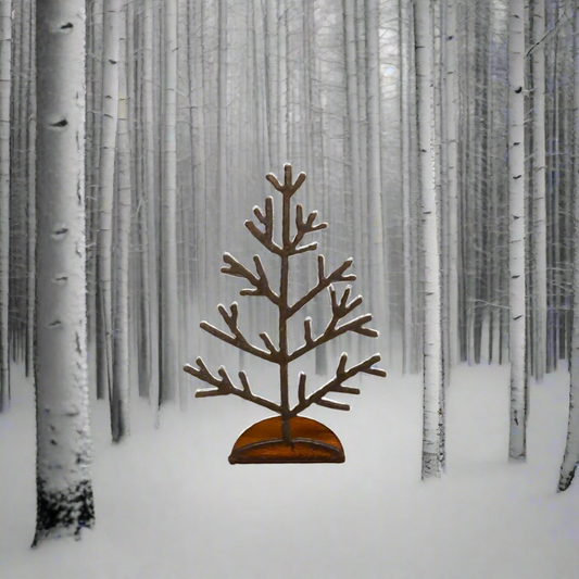Tree #2 Doodad Holiday Christmas Standing Figurine Tabletop