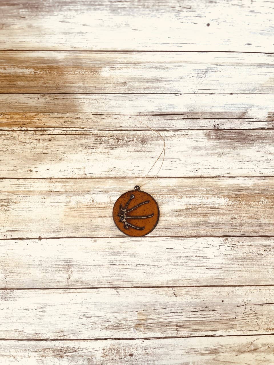 Basketball Sports Rustic Ornament