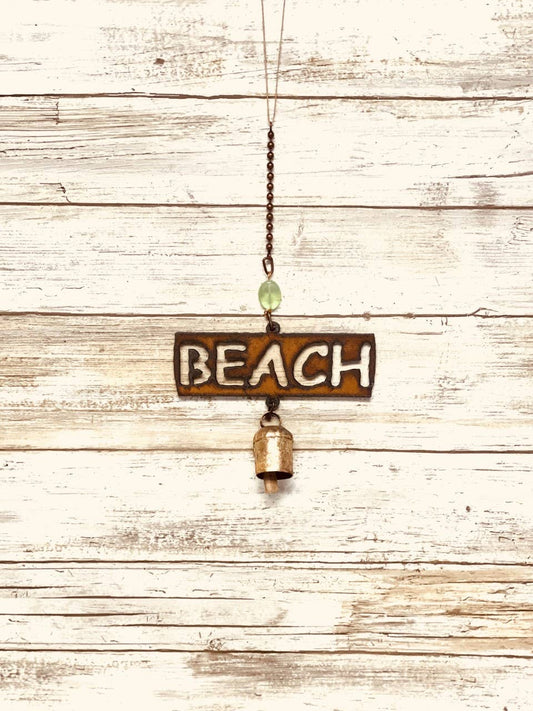 Beach Word Nautical Bell Garden Sealife Chime