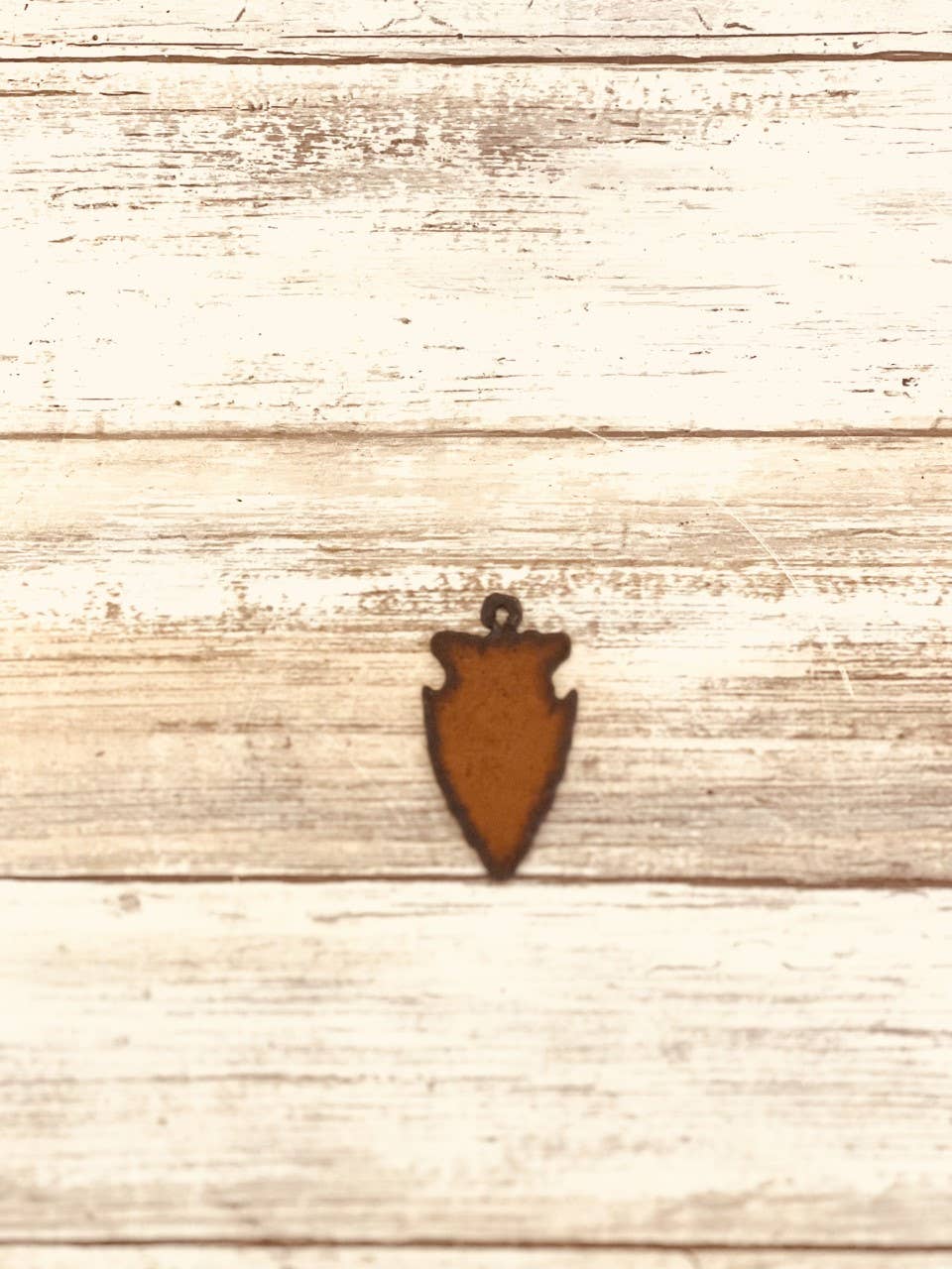 Arrowhead Charm Pendant Rustic Native Southwest