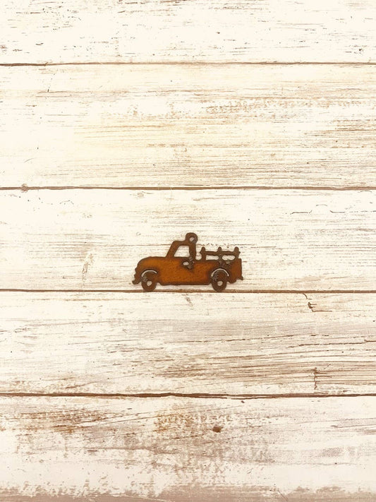 Vintage Truck Farmhouse Charm Pendant