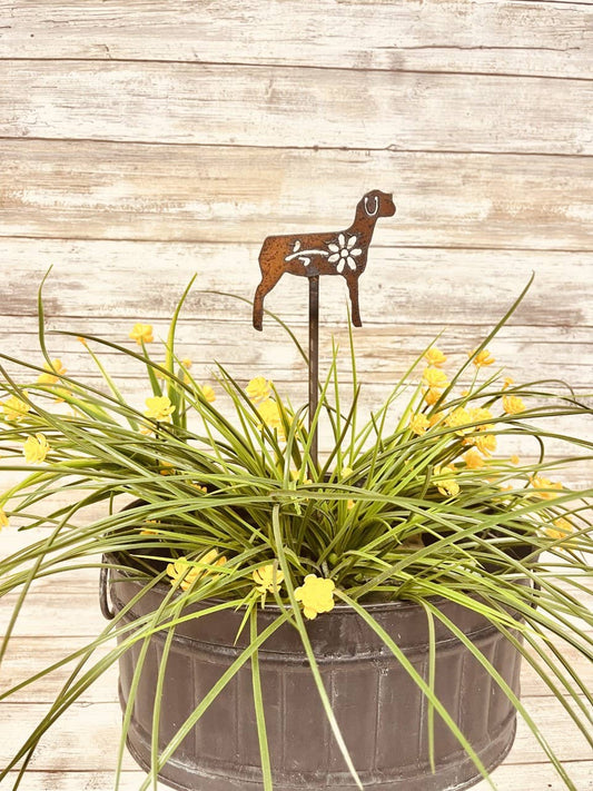 Lamb GARDEN FRIEND Plant Stake