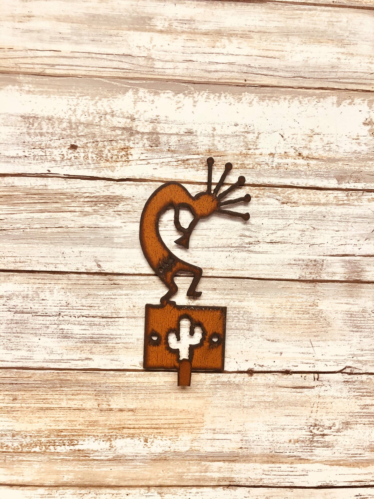 Kokopelli Southwestern Single Key Hook