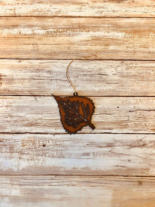 Aspen Leaf Ornament