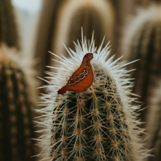 Quail Southwest Desert  Magnet