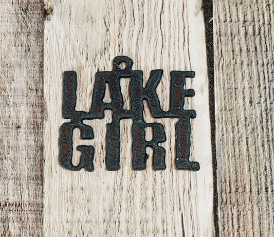 LAKE GIRL Word Charm Pendant (Copy)